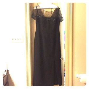 Black formal dress